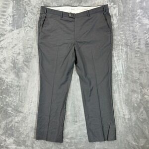 Santorelli Roma Loro Piana Dress Pants Men's Size 42x32 Gray Trousers